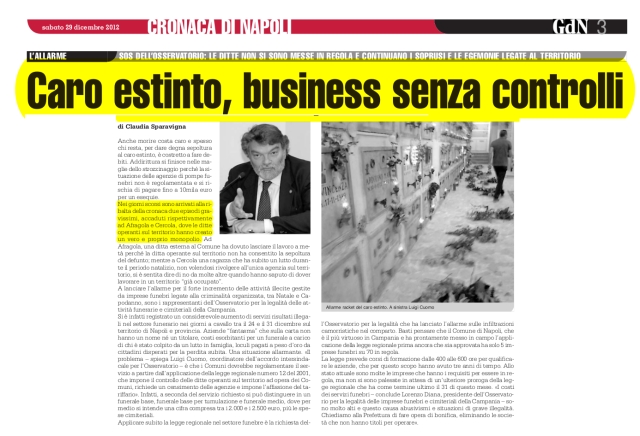 CARO ESTINTO BUSINESS SENZA CONTROLLI
